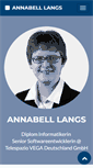 Mobile Screenshot of annabell.langs.de